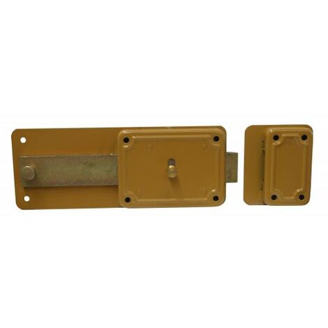 F.lli Facchinetti FERROGLIETTO SERRATURA LEGNO APPL. 7 M.+S. CIL/FISSO Art. P70 E.60 2 PZ