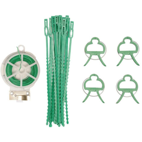 Flo 88811 serre-fils et serre-plantes plastifiés