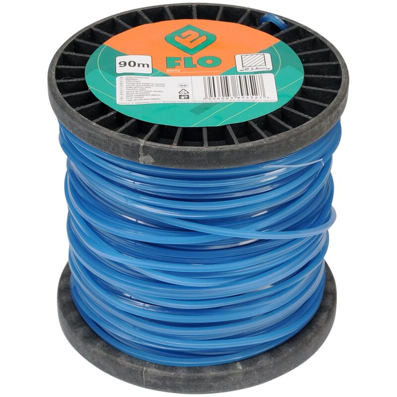 

Cable de cortacésped azul 2,4 mm 90 m - Azul - FLO