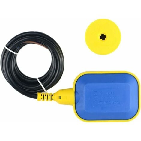 Float Switch for Water Pump, 5m Float Switch for Submersible Pump 250V / 16A, Automatic Control Pumps Float Switch, for Tank, Sewer Pit