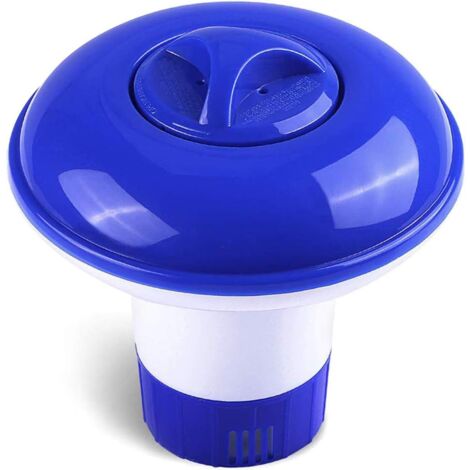 Floating Dispenser, 5 Inch Chlorine Dispenser Floating Chlorine Dispenser Swimming Pool Chlorine Float for Swimming Pool, Water Park, Spa (1 Pack)