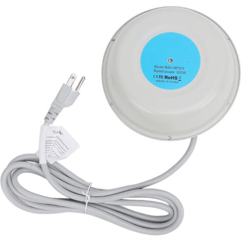 Floating Heater with 3 Meter Cable 500W Safe Efficient Anti Bite Protection Pond De Icer for Fish Pond