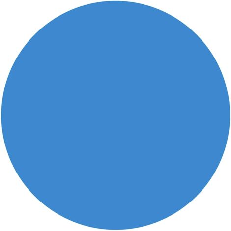 Floating Round PE Solar Pool Film 250 cm Blue
