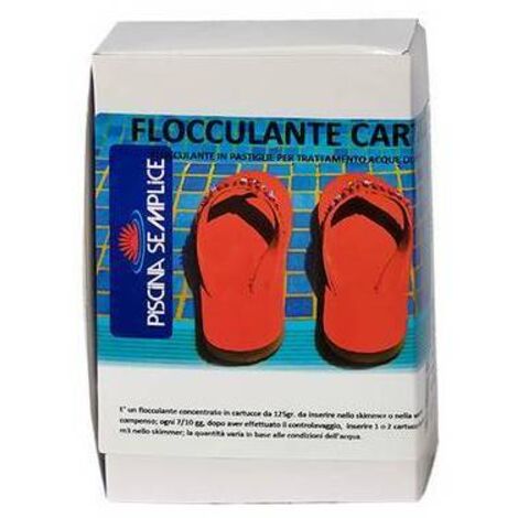 FLOCCULANTE CARTUCCE 1 pz. (8X125gr) LAPI