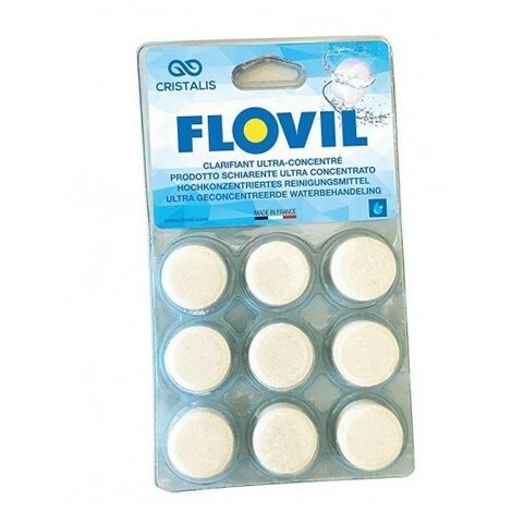 Flocculante FLOVIL 9 Pastiglie da 11 gr