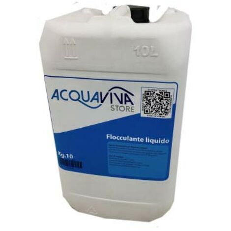 Flocculante per piscine liquido da 10 litri