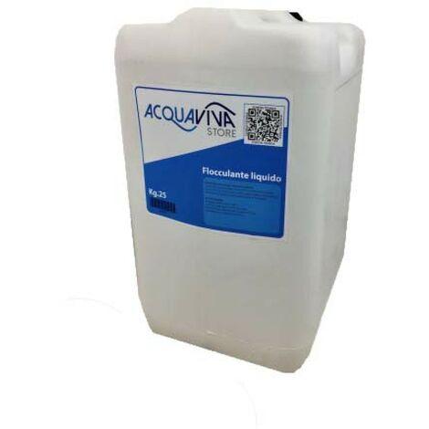 Flocculante per piscine liquido da 25 litri