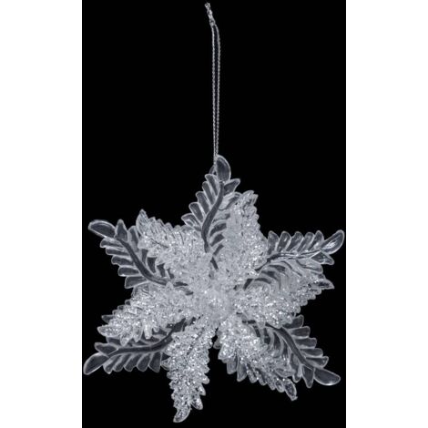 Flocon Paillettes Plastique - Feeric lights & christmas