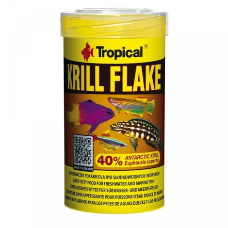 FLOCONS DE KRILL TROPICAL 500ML/100G