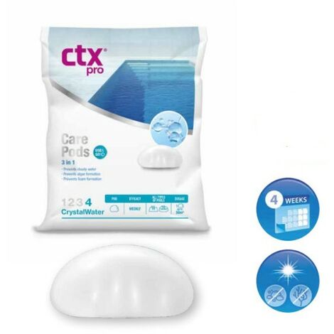 Floculant CarePods 3-en-1 CTX-598 - 1 sachet de 4 doses