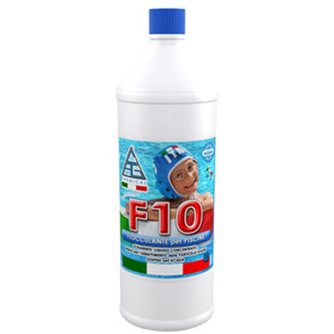 Floculant liquide F10 pour piscines Pack 1 litre