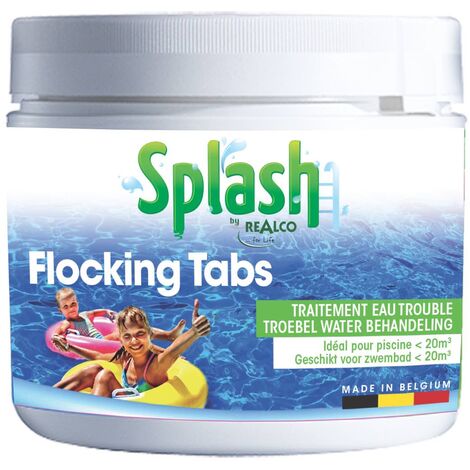 Floculant pour eau trouble Splash Flocking Tabs 20x25gr