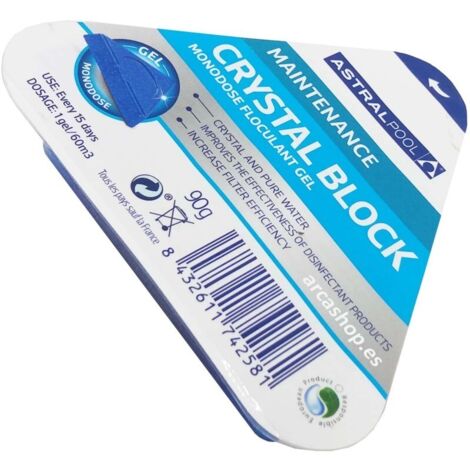 Floculante Gel monodosis AstralPool Crystalblock