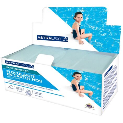 Floculante sólido Astralpool en saquitos de 1kg (1 caja)