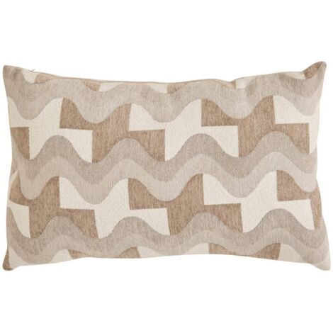 Floe cojín de lino beige 58x38cm - Atmosphera créateur d'intérieur