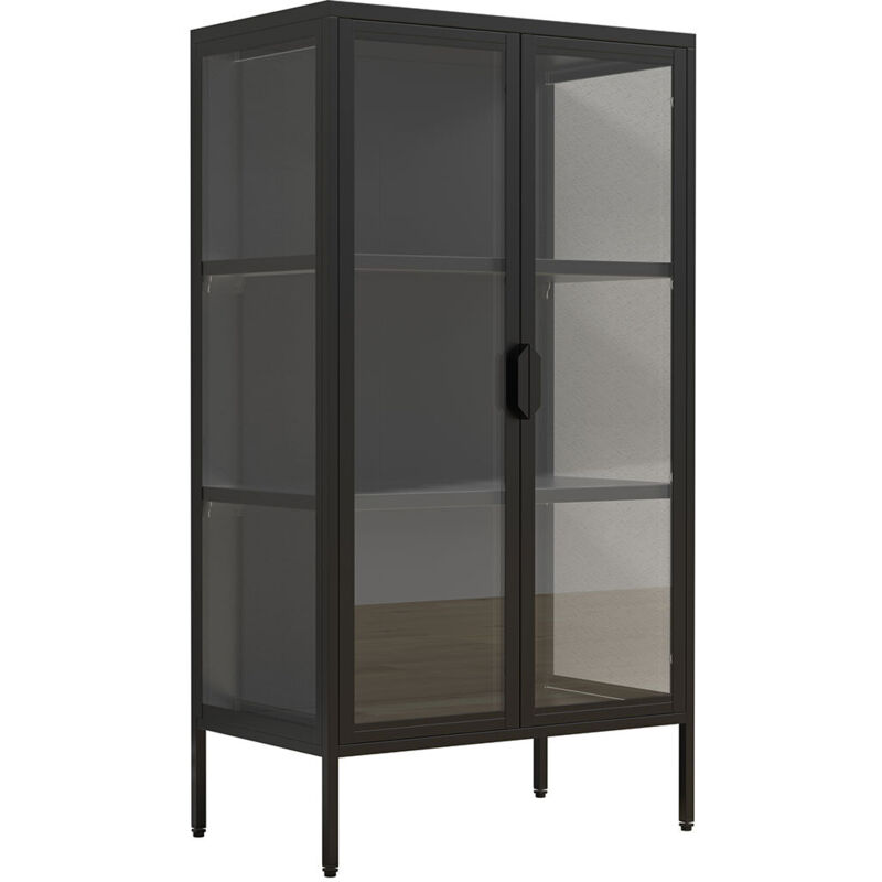 Ebuy24 - Stahl Glas Vitrine Schaukasten Floka M