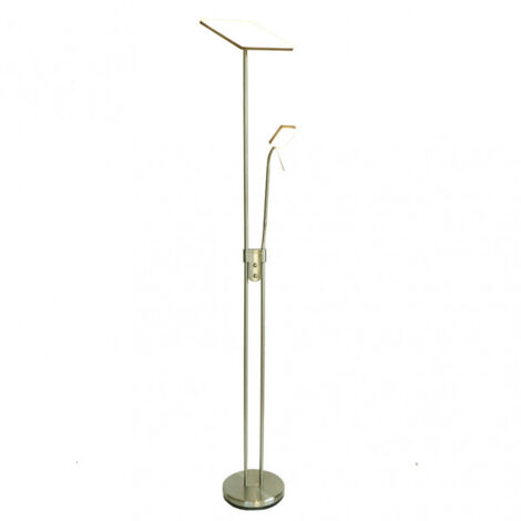 Floor de salon betelgeuse 18+5w 4000k leather 1800/500lm 180x25,5x25,5 cm w/dimmer de intens.