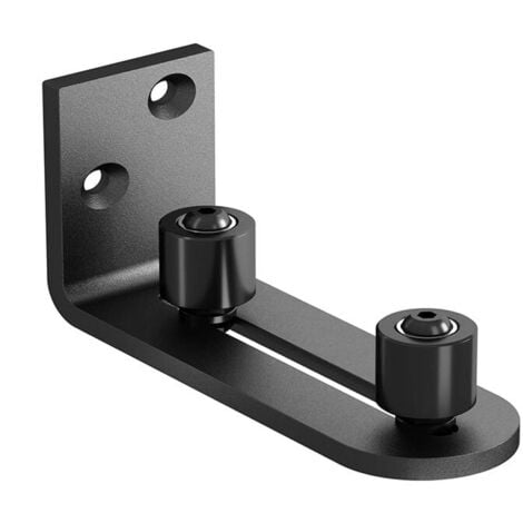 Floor Guide Sliding Door Guide Wall Mounted Door Guide Ball Bearings Silver Guide