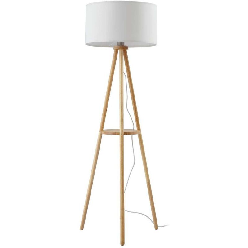 Image of Floor Lamp 'Adamio' made of Wood&hellip;