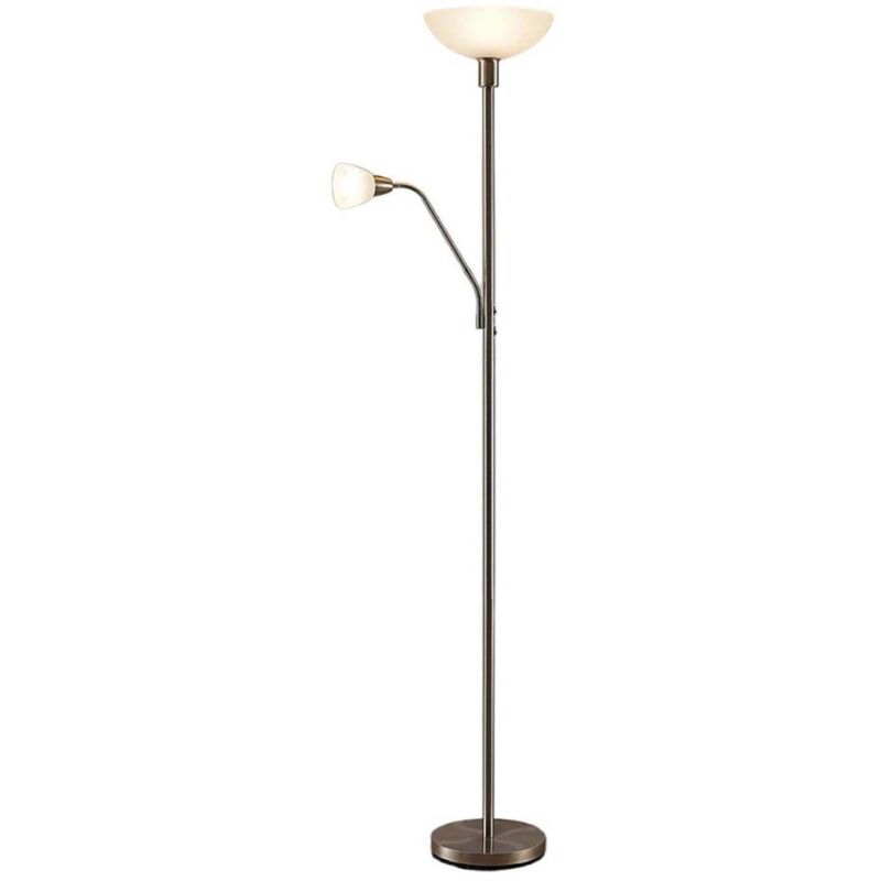 Lindby - Floor Lamp 'jost' Made Of Metal For Living Room & Dining Room