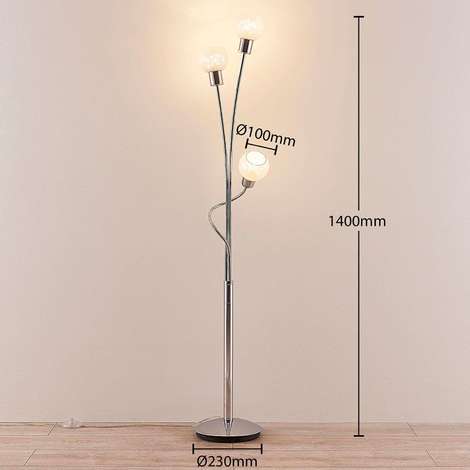 uplighter floor lamp with dimmer switch