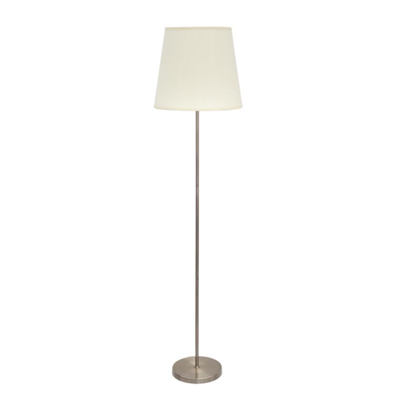 Fabrilamp - Lampadaire de Floor Maldivas 1xe27 Leather/beige 40d .