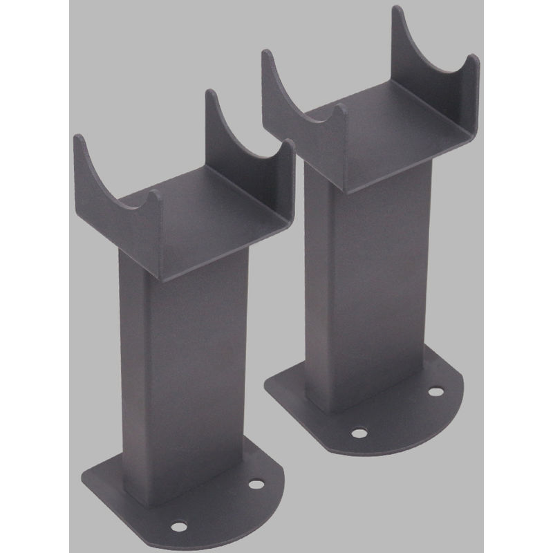 Floor Mounting Brackets for Oval Column Radiator 2PC/Set Anthracite