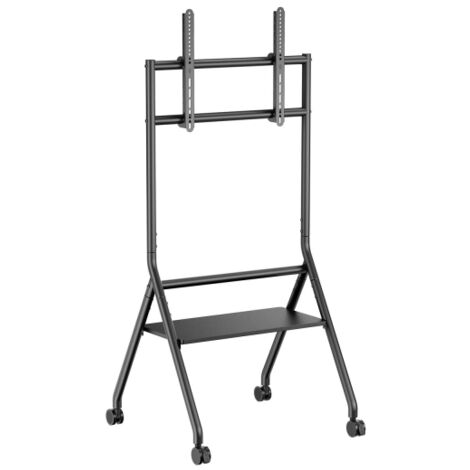 Floor stand de with castors aisens ft86fe-329 for tv de 37-86'/ up to 80kg