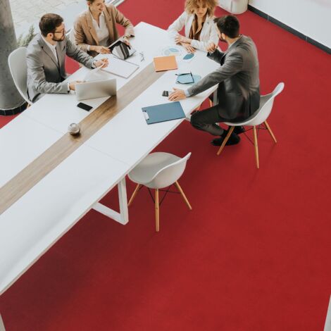 Floordirekt – Dalles de moquette antistatiques 40x40 cm – Absorbantes de sons – Autocollantes – Pour espaces commerciaux – Isolation phonique