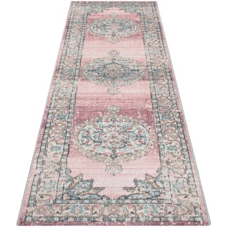FLOORNOVO In- & Outdoor Teppich  - 300 x 80 cm - Outdoorläufer - Flachgewebe für Garten Balkon Terrasse und Innenbereich - Robust & Pflegeleicht - vielseitig einsetzbar im Innen- und Außenbereich