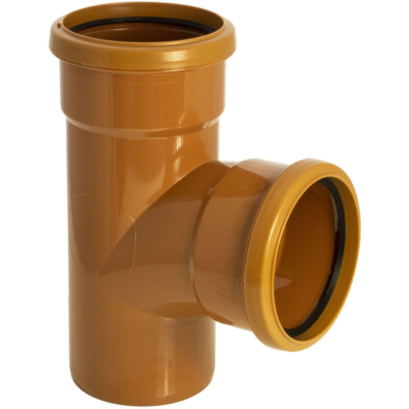 Image of FloPlast 110mm 87.5° Double Socket PVC&hellip;