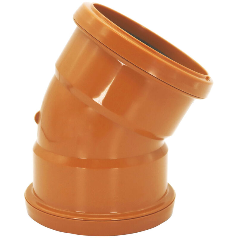 Image of FloPlast 110mm PVC-U Underground Drain Double&hellip;