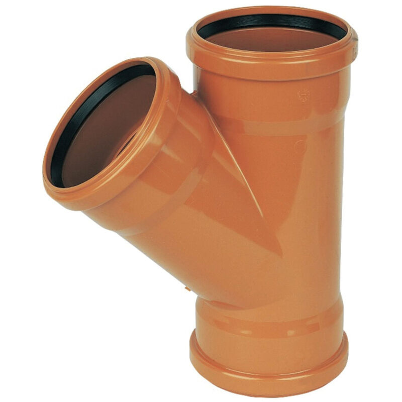 Image of FloPlast 110mm Triple Socket Junction -&hellip;