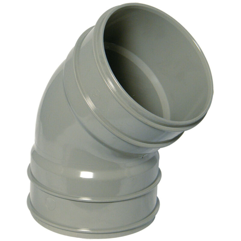 Image of FloPlast 135° Bend Grey PVC Soil&hellip;