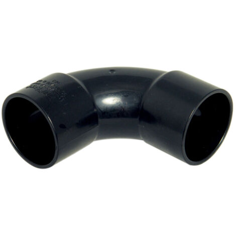 FloPlast ABS 92.5 Degree Bend 50mm Black - Pack of 10