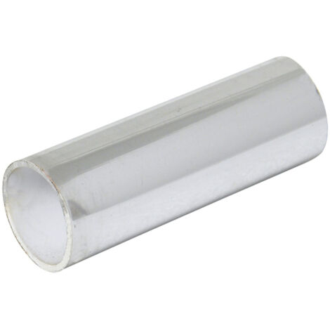 FloPlast Chrome Effect 40mm x 1.1M Waste Pipe for Versatile Use