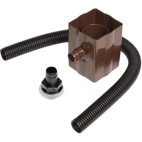 FloPlast FloSaver RVS1Br Brown Rainwater Diverter