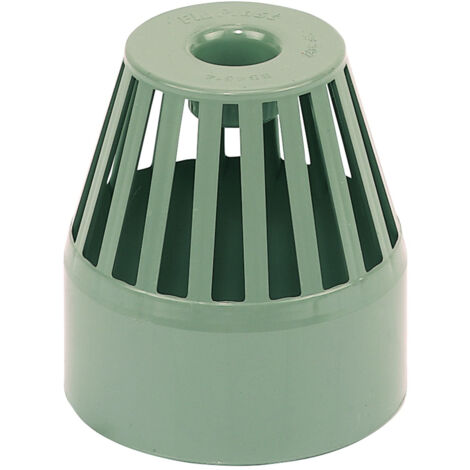 FloPlast Grey Soil Vent Terminal - Durable Plumbing Solution
