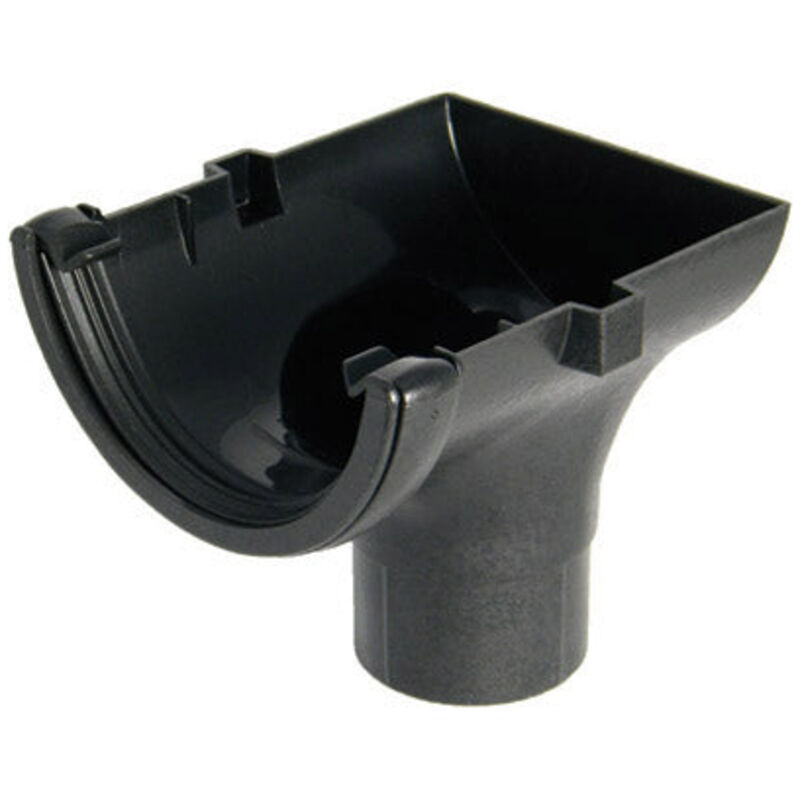 Image of FloPlast Half Round Cast Iron Effect&hellip;