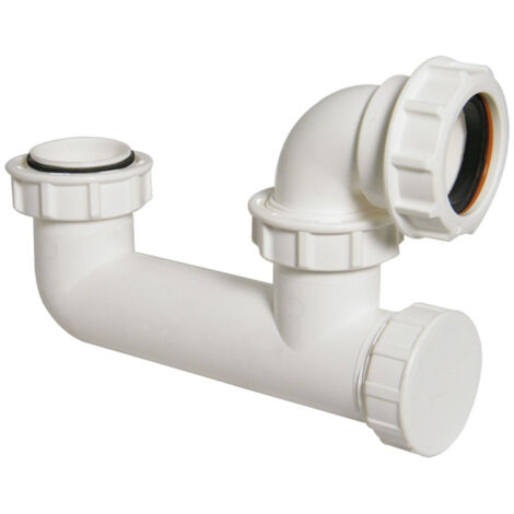 FloPlast Low Level Bath Trap - Durable Polypropylene 40mm