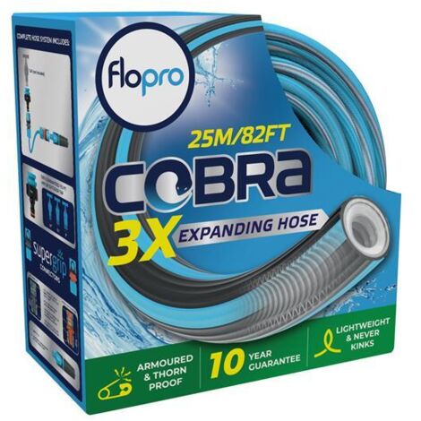 Flopro Cobra Expanding Hose Set 25m