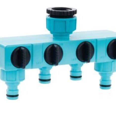 Flopro Four Way Tap Connector 12.5mm (1/2in) FLO70300405