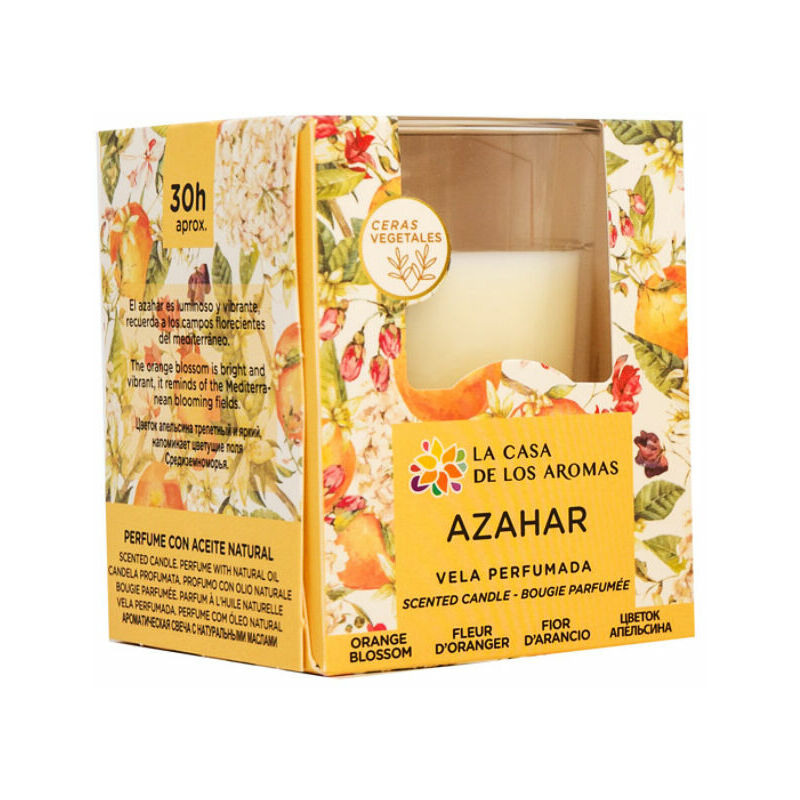 

Vela Perfumada Flor de Azahar - Flor De Mayo