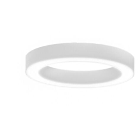 FLOR P/M - PLAFONIERA COLORE BIANCO A LED 3000K 3700LM 50W DIMMERABILE D.60CM