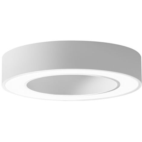 FLOR P/P - PLAFONIERA COLORE BIANCO A LED 3000K 2300LM 30W DIMMERABILE D.40CM