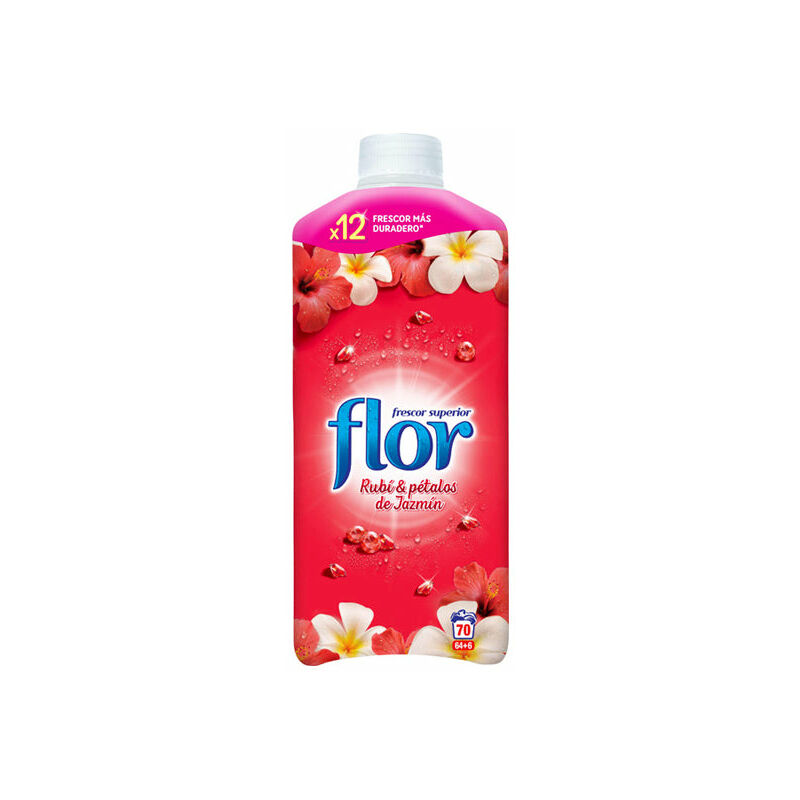 

Suavizante Concentrado Flor Red Rubí & Pétalos de Jazmín 1,5 L (70 Dosis)