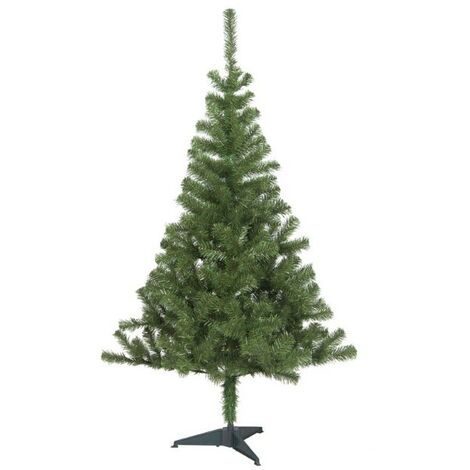 Flora Mini Albero di Natale con Base in Plastica 120 cm