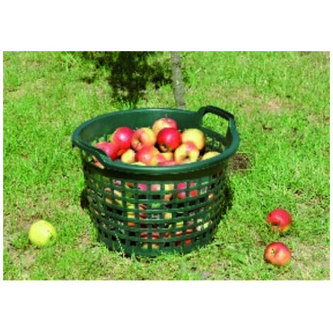 Floraworld Gartenkorb Kunststoff 15 kg Tragekorb Erntekorb Gemüsekorb Obstkorb