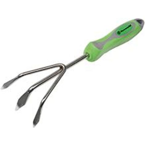 floraworld Kleingrubber Edelstahl Ergo-Griff