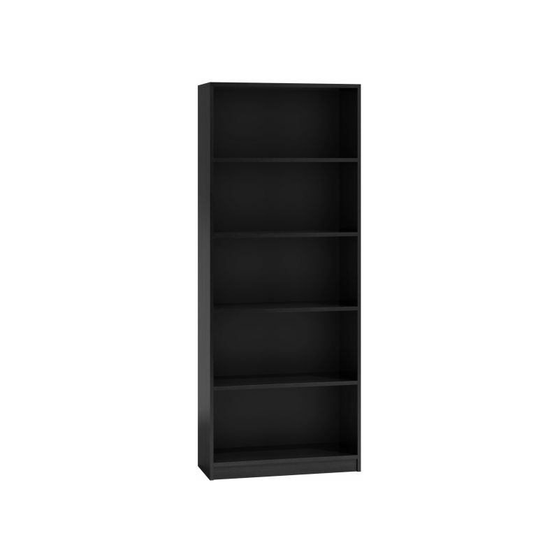 Hucoco - florence - Bibliothèque contemporaine - 5 niches - 30x60x182cm - Rangement livres - Bureau Chambre Hucoco - florence - Bibliothèque contemporaine - 5 niches - 30x60x182cm - Rangement livres - Bureau Chambre